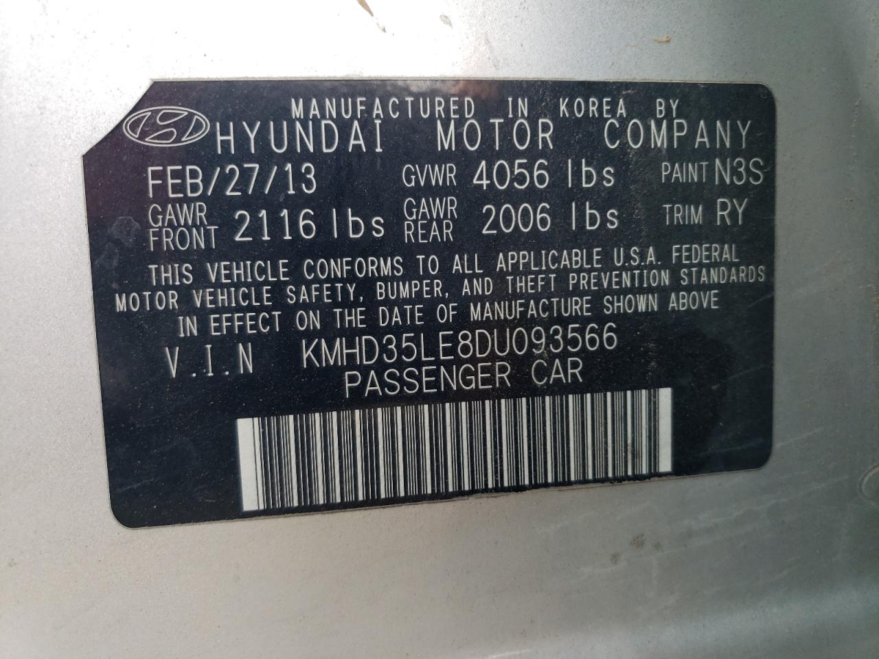 2013 Hyundai Elantra - Image 13