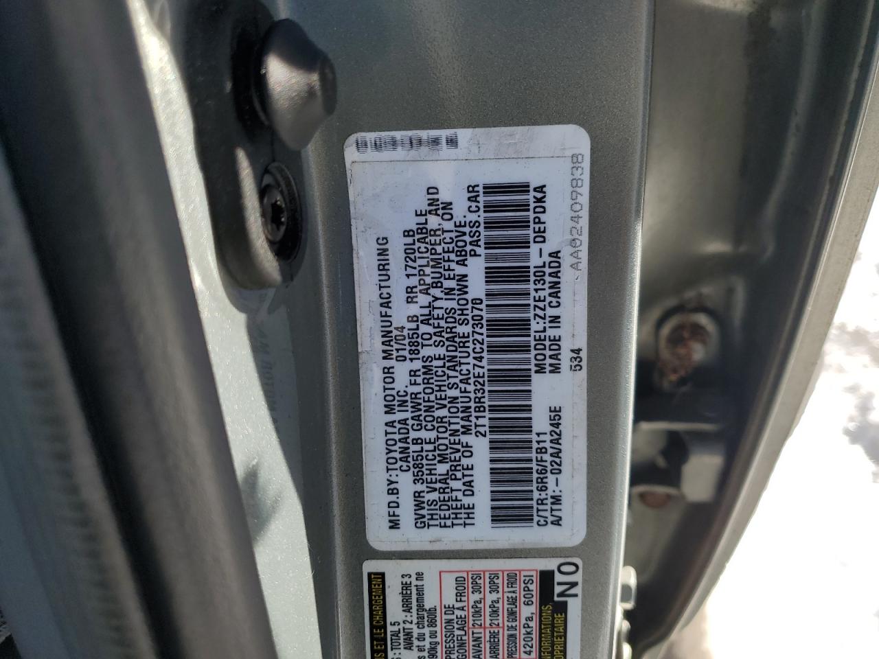 2004 Toyota Corolla - Image 12