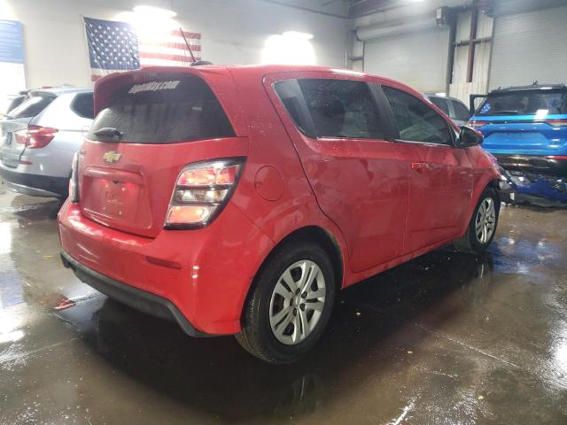  CHEVROLET SONIC 2020 Червоний