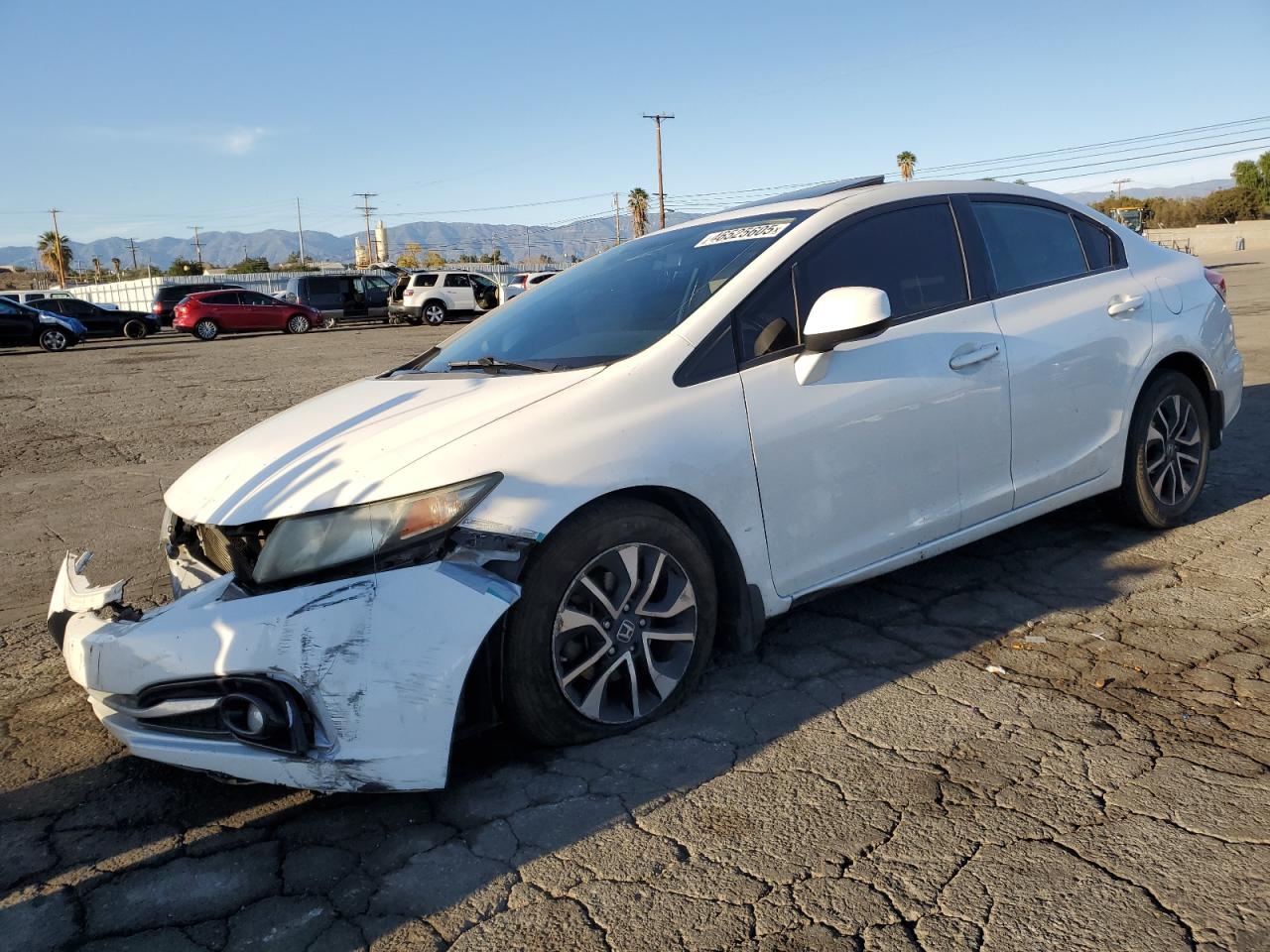 2013 Honda Civic Exl للبيع في Colton، CA - Front End