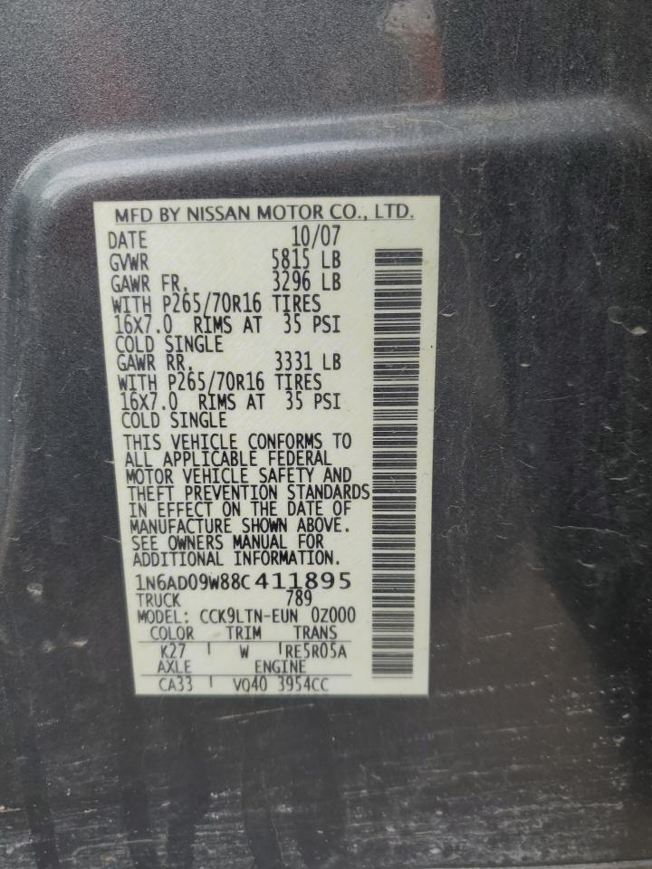 2008 Nissan Navara (Frontier) - Image 13