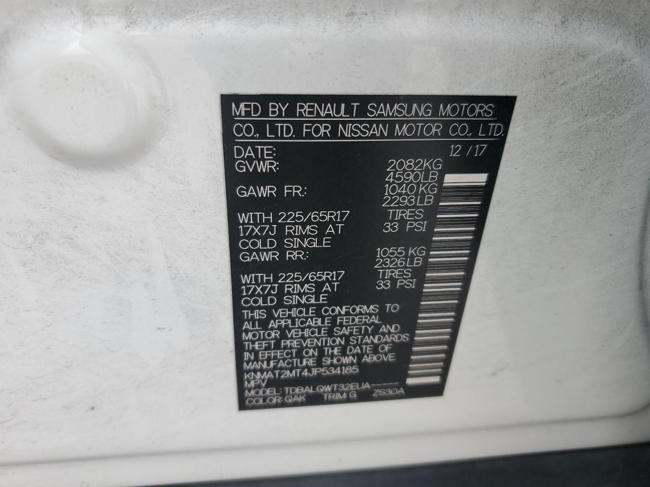 2018 Nissan Rogue - Image 16