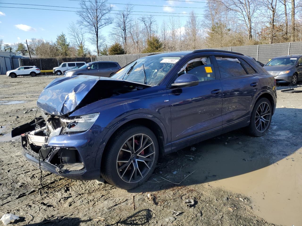 2019 Audi Q8 Premium Plus S-Line for Sale in Waldorf, MD - Front End
