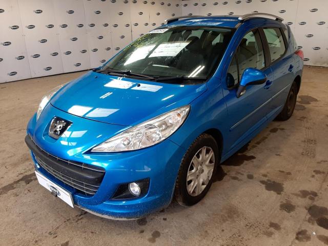 2013 PEUGEOT 207 ACTIVE for sale at Copart WOLVERHAMPTON