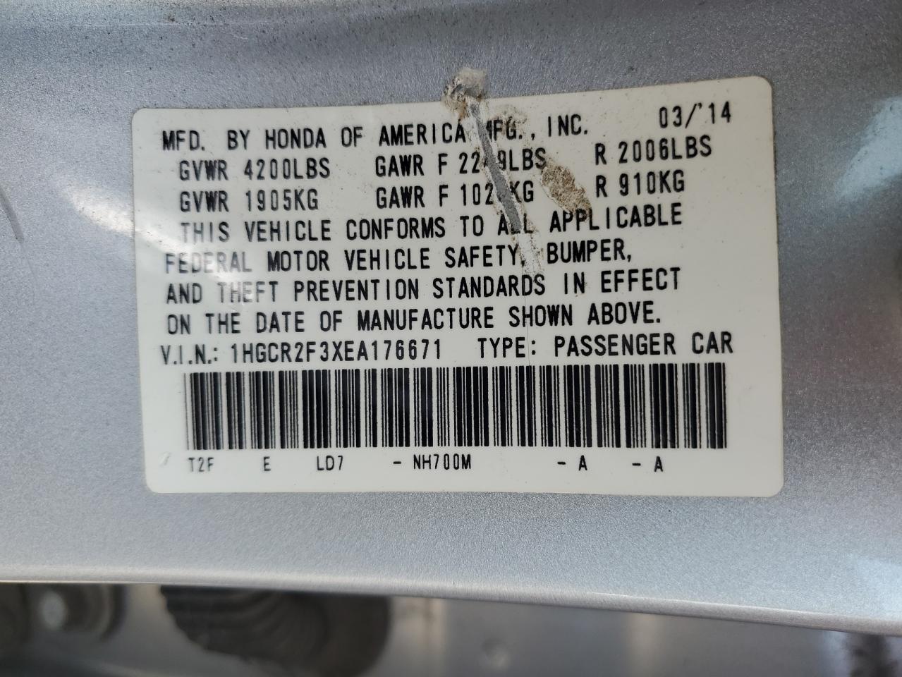 2014 Honda Accord - Image 12