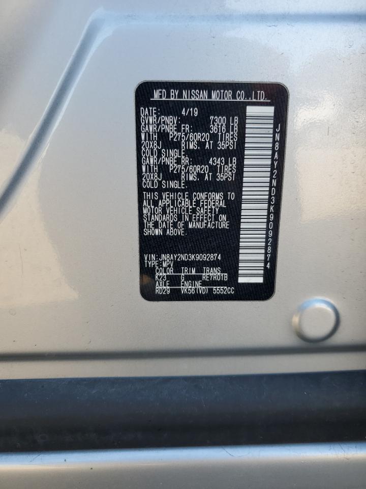 2019 Nissan Armada - Image 13