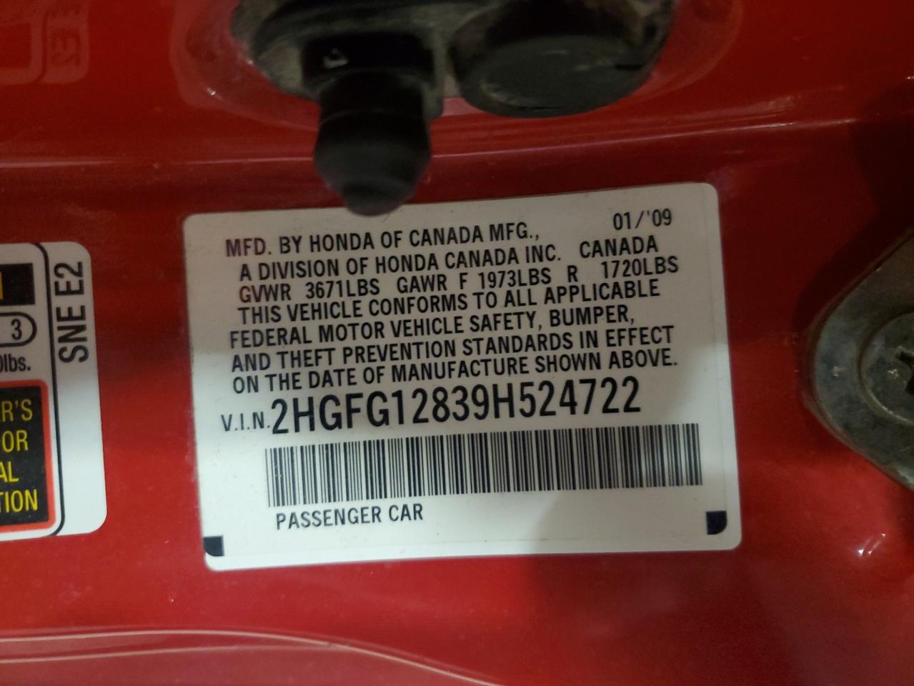 2009 Honda Civic - Image 12