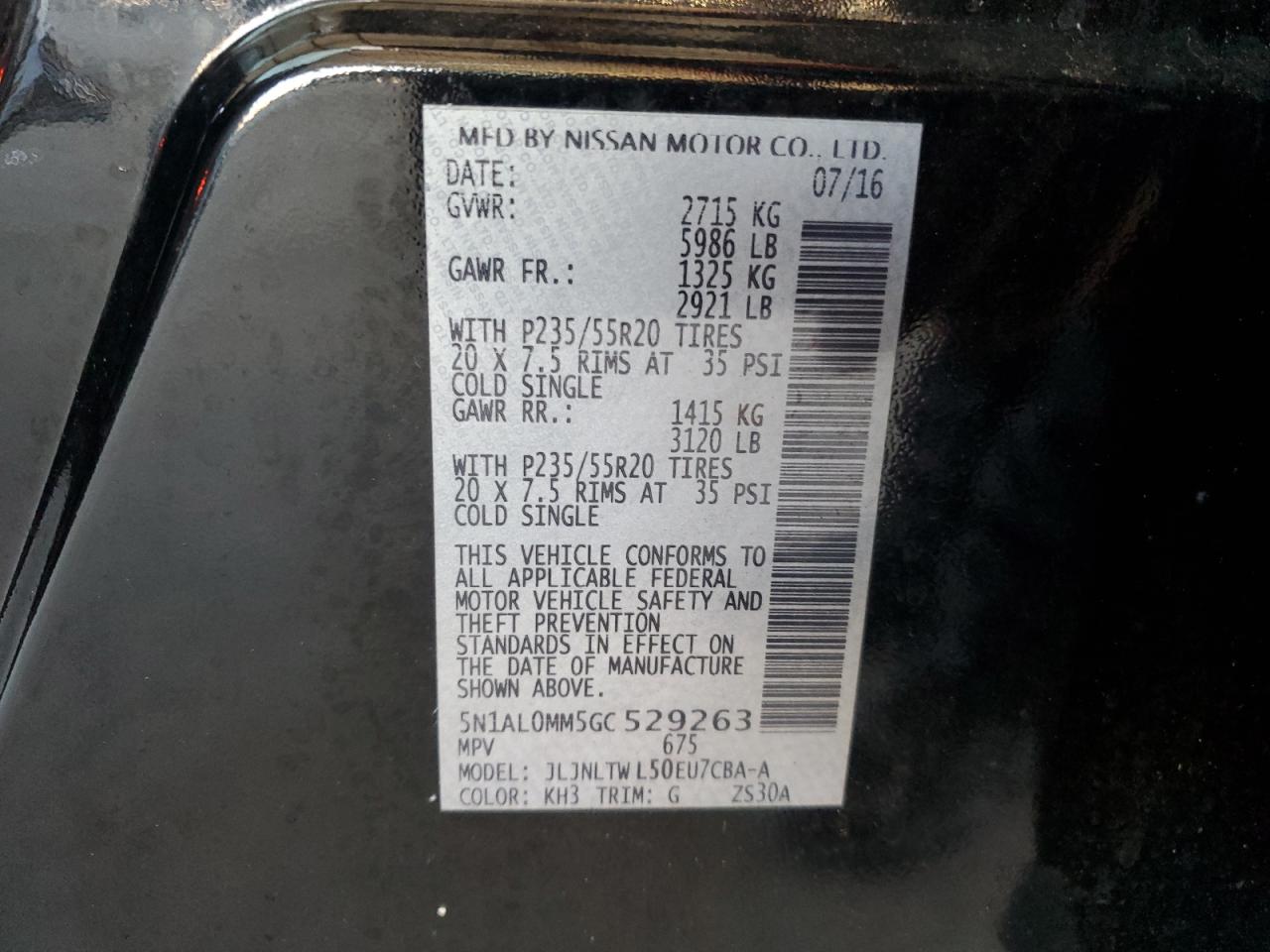 2016 Infiniti QX60 - Image 13