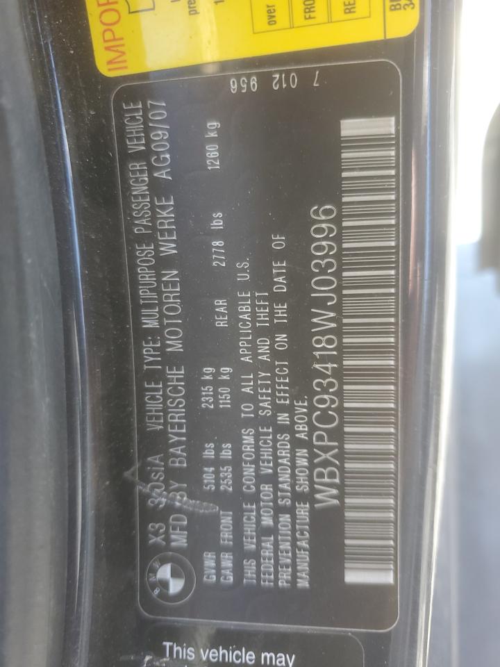 2008 BMW X3 - Image 13