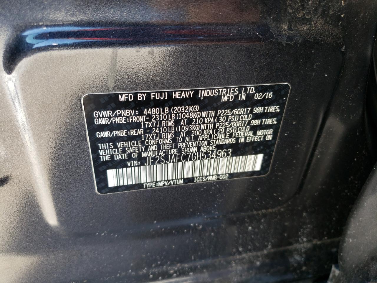 2016 Subaru Forester - Image 13