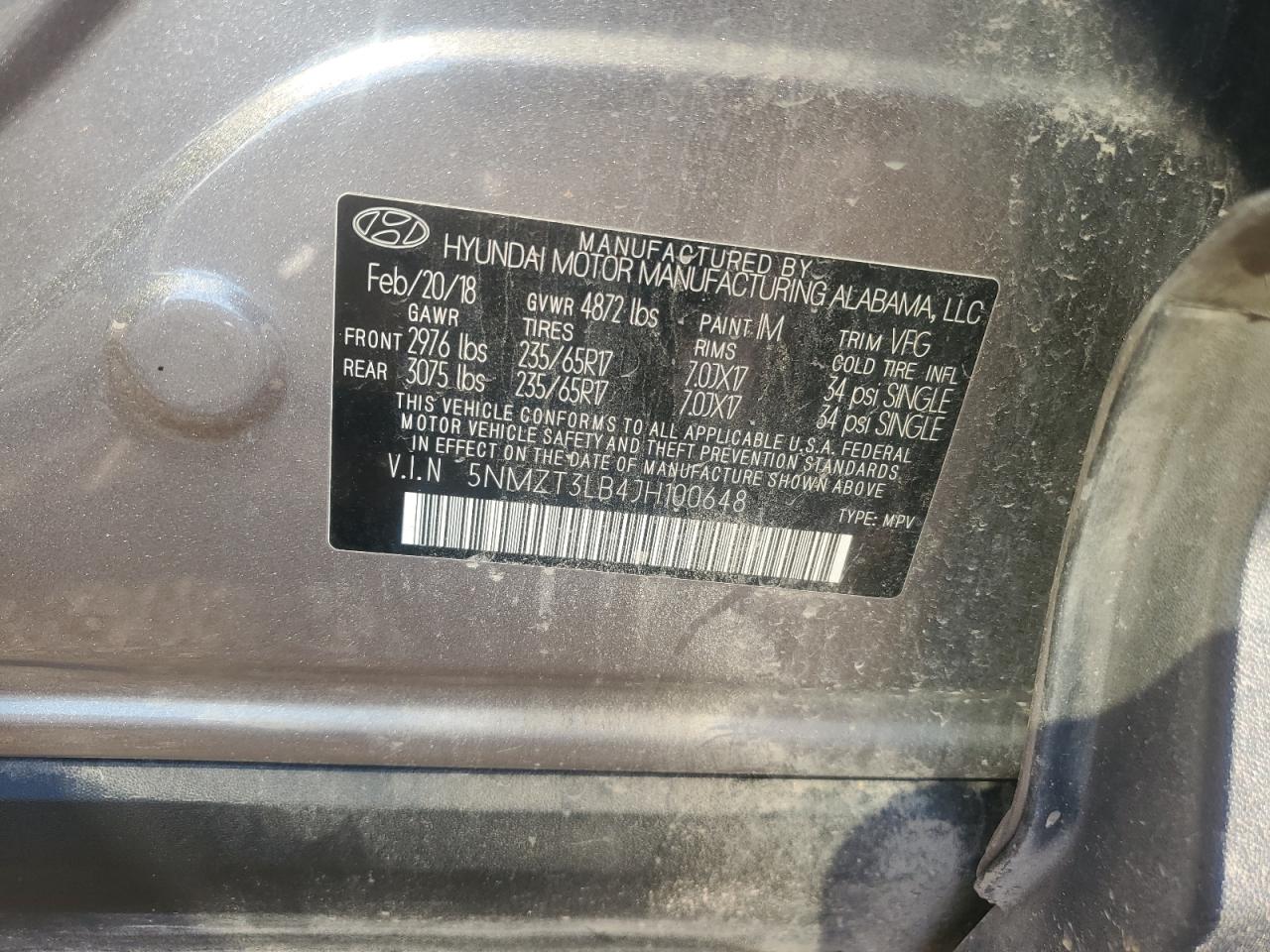 2018 Hyundai Santa Fe - Image 13