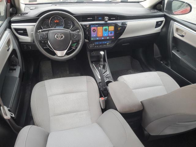  TOYOTA COROLLA 2016 Czerwony