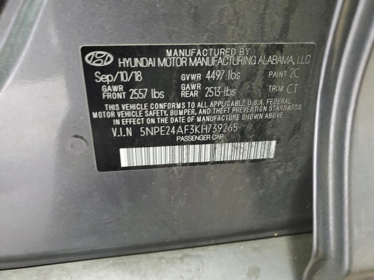 2019 Hyundai Sonata - Image 13