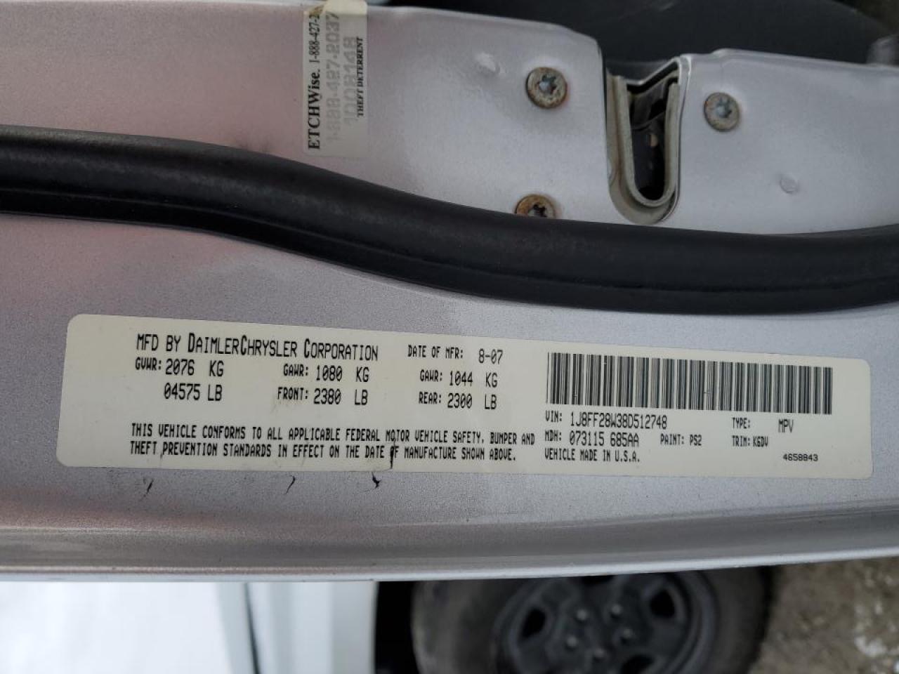 2008 Jeep Liberty (Patriot) - Image 13