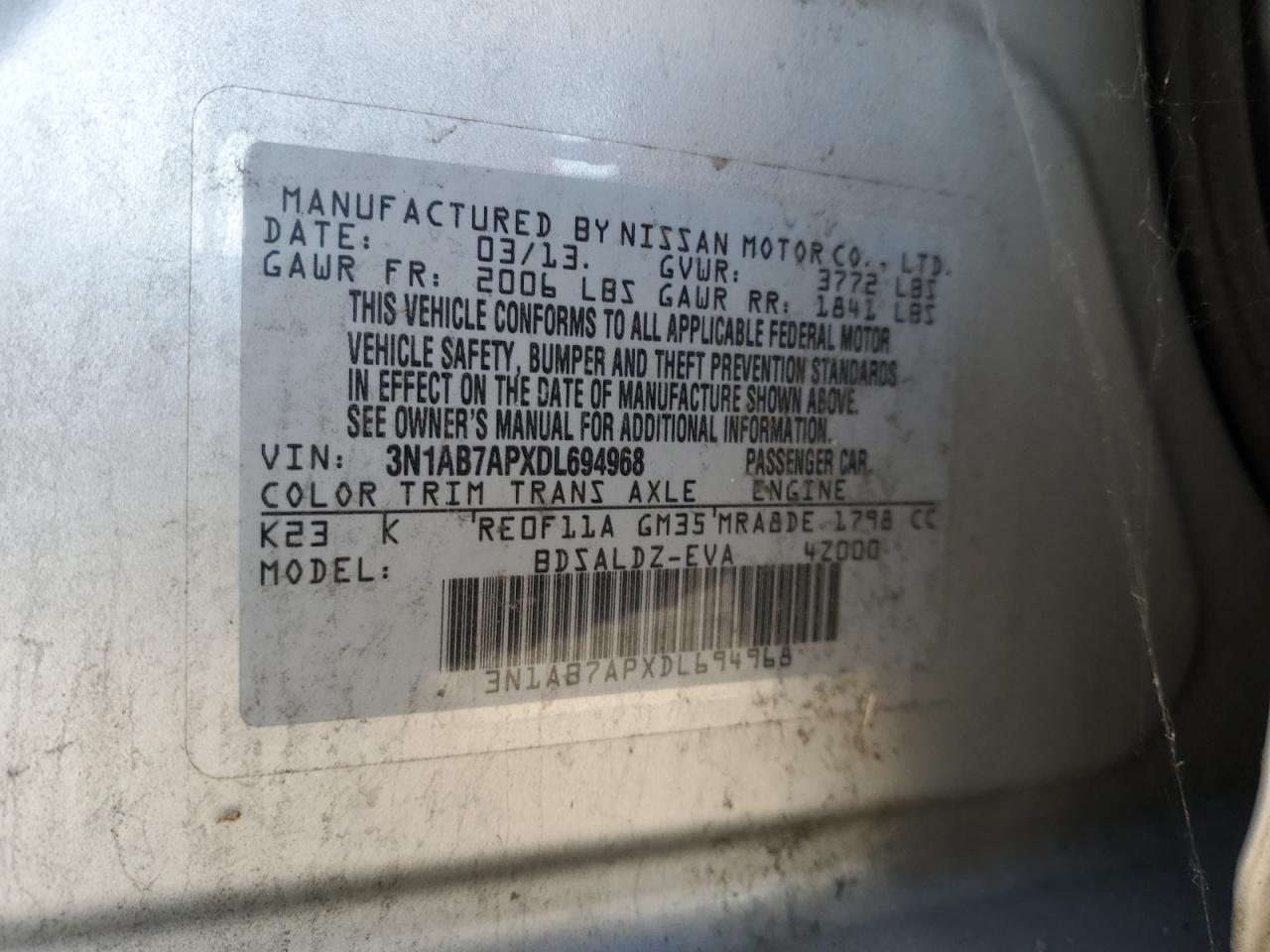 2013 Nissan Sentra - Image 12