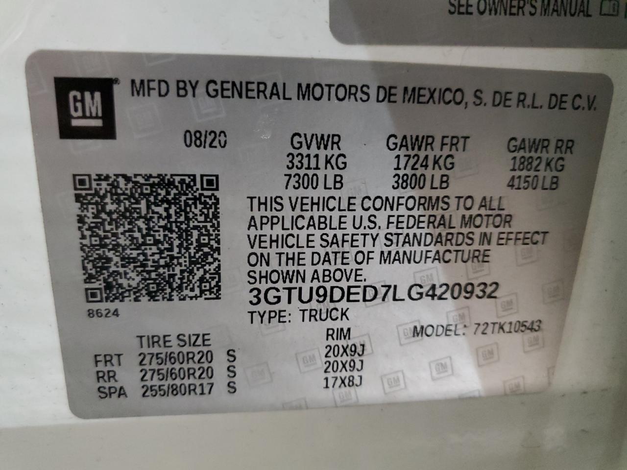 2020 GMC Sierra - Image 12
