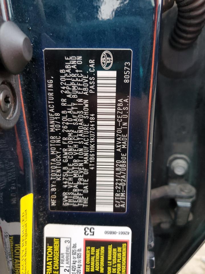 2019 Toyota Camry - Image 12