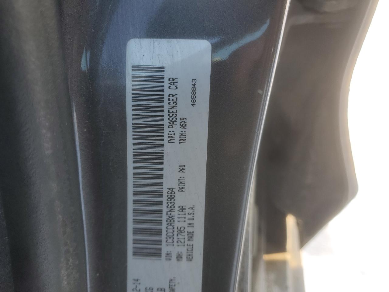 2015 Chrysler 200 - Image 14