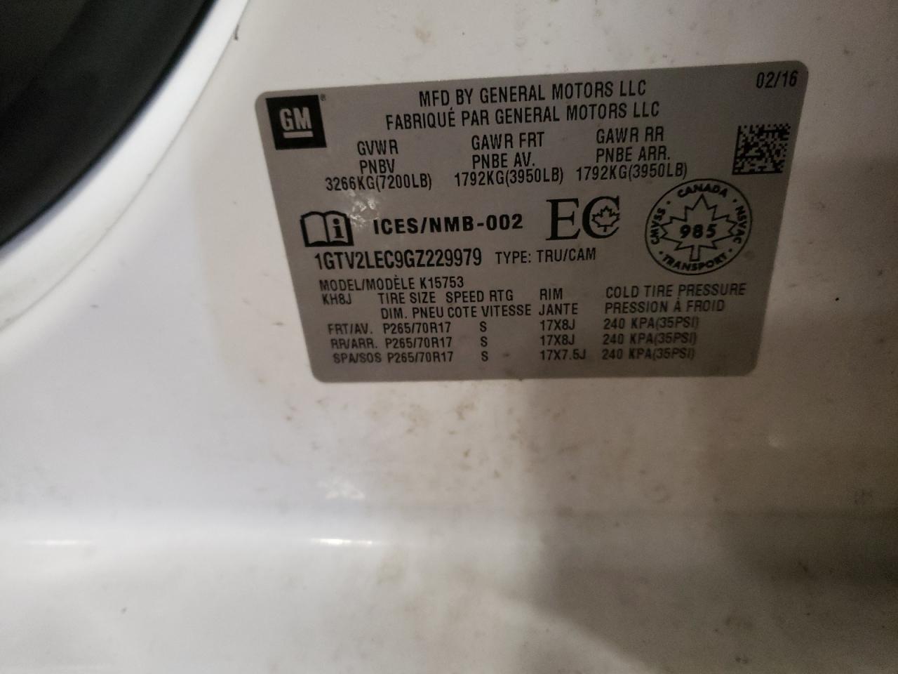 2016 GMC Sierra - Image 12