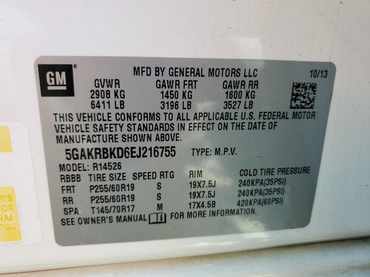 2014 Buick Enclave - Image 14