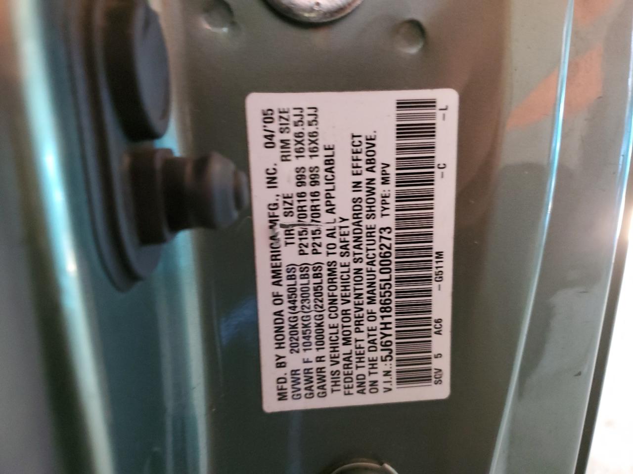 2005 Honda Element - Image 13