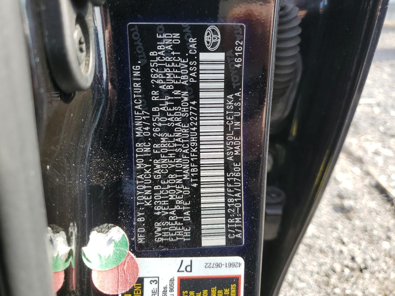2017 Toyota Camry - Image 12