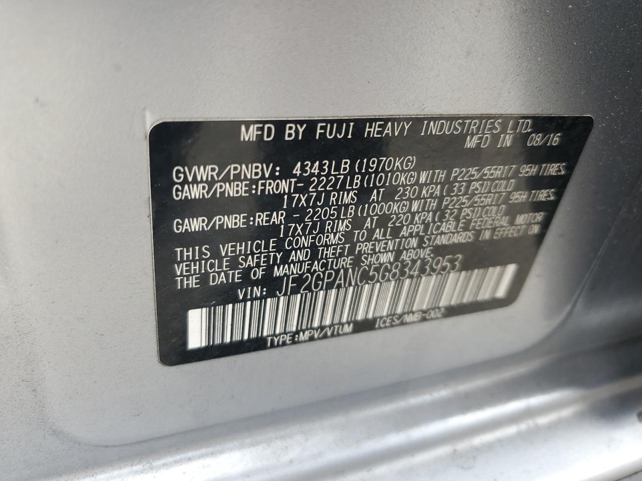 2016 Subaru XV - Image 15