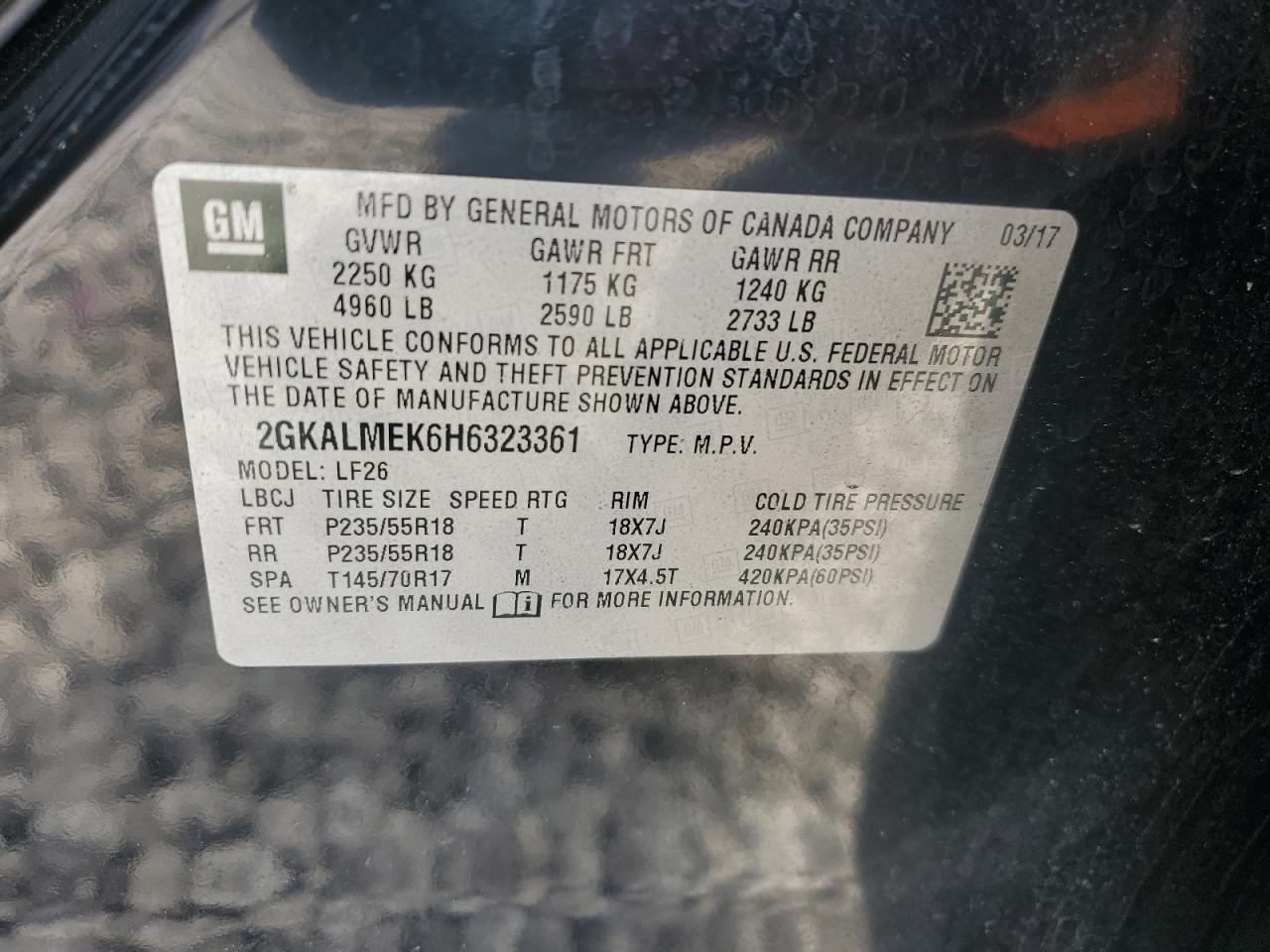 2017 GMC Terrain - Image 13