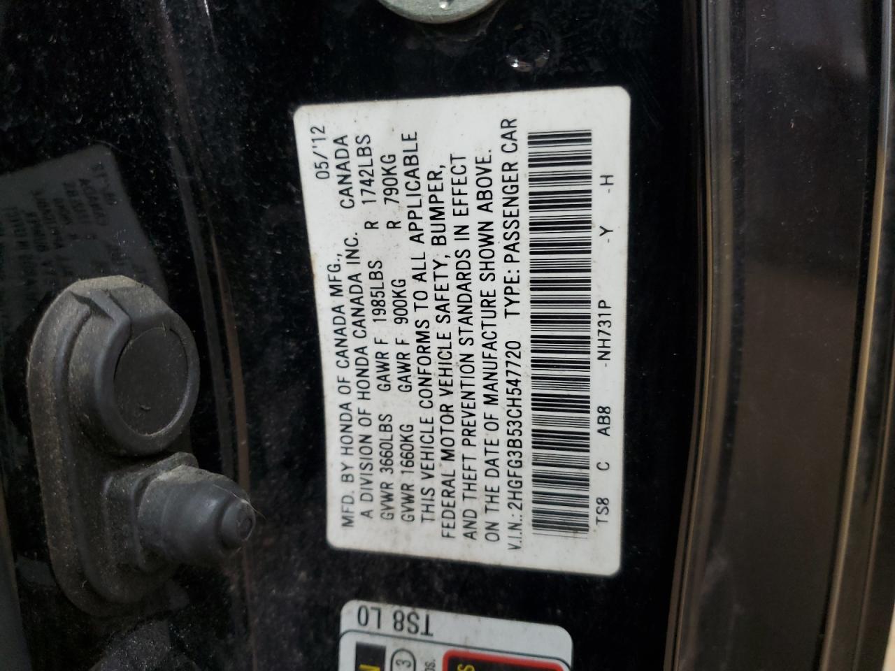 2012 Honda Civic - Image 13