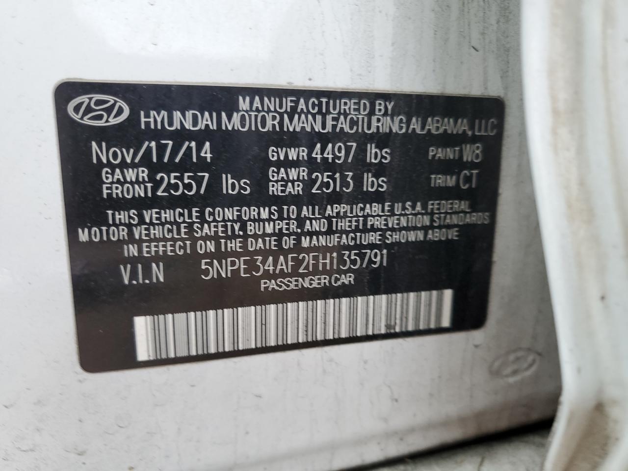 2015 Hyundai Sonata - Image 14