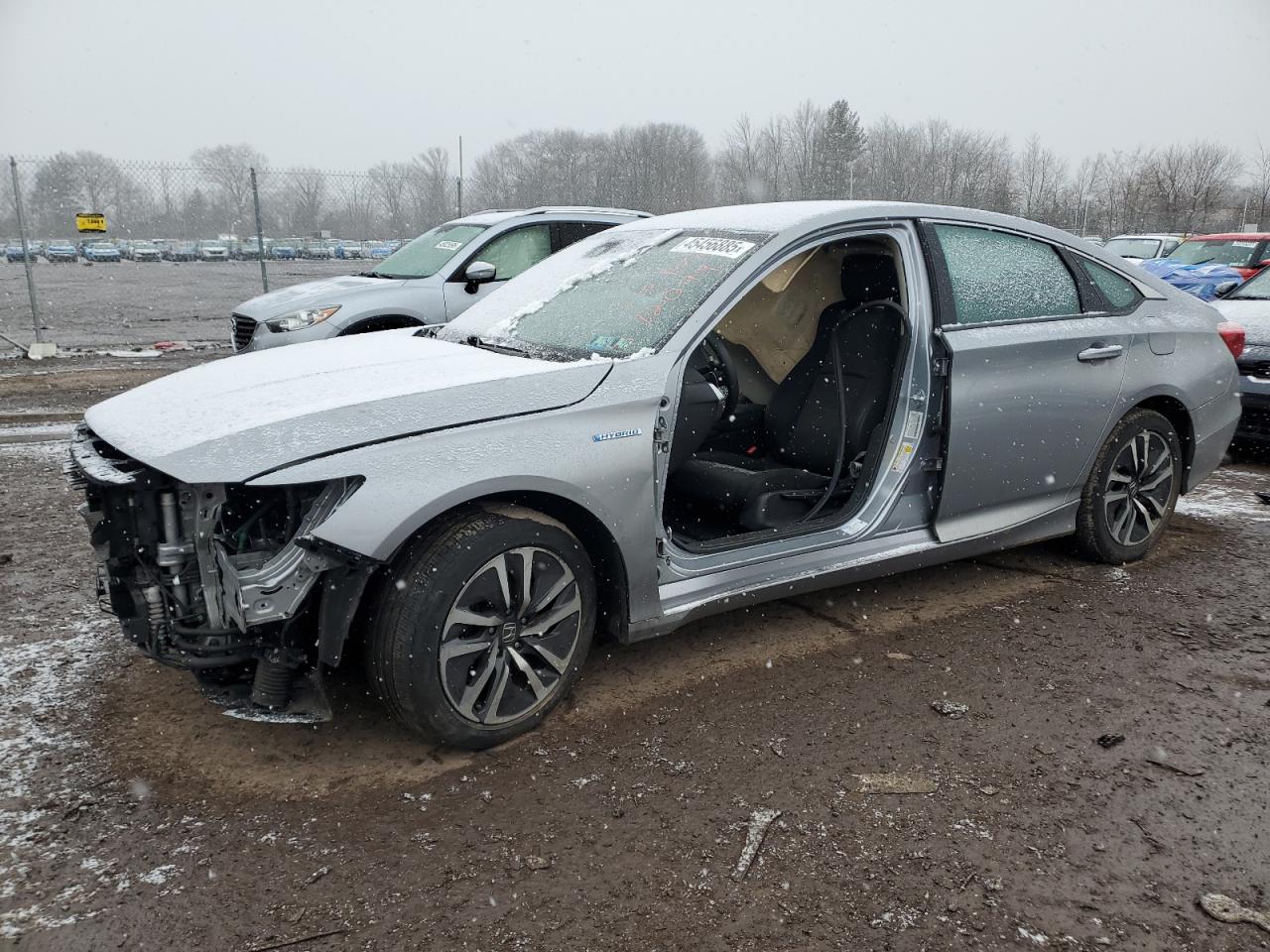 2021 Honda Accord Hybrid на продаже в Chalfont, PA - Stripped