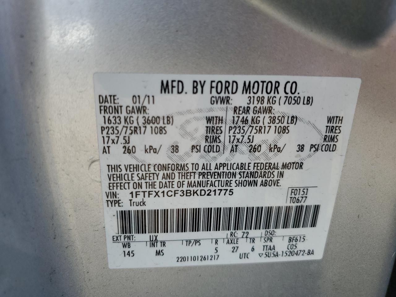 2011 Ford F-150 - Image 12
