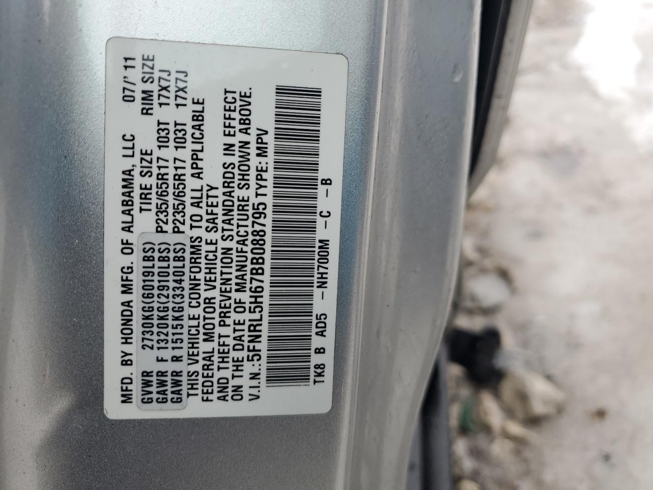 2011 Honda Odyssey - Image 13