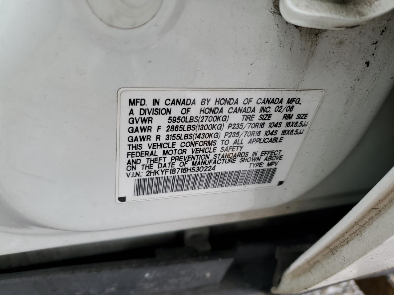 2006 Honda Pilot - Image 13
