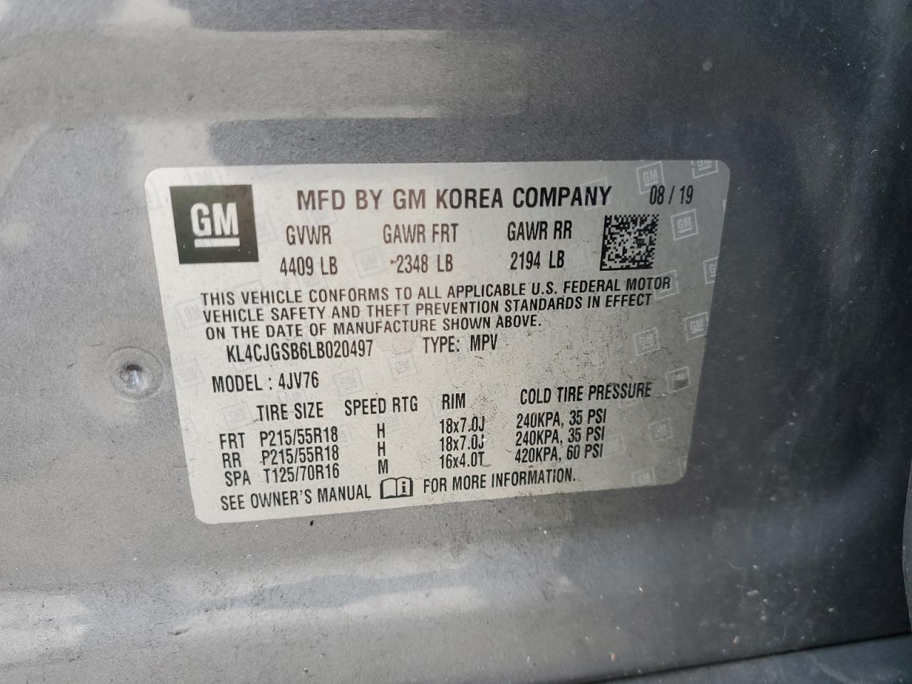 2020 Buick Encore - Image 14