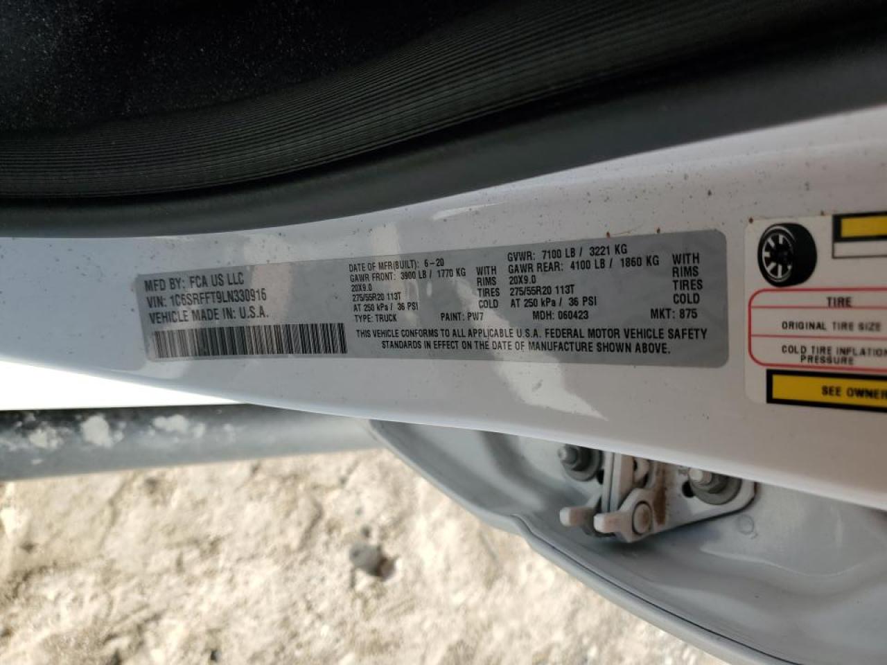 2020 RAM 1500 - Image 12
