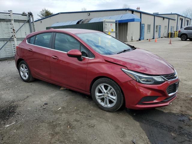 CHEVROLET CRUZE 2018 Red
