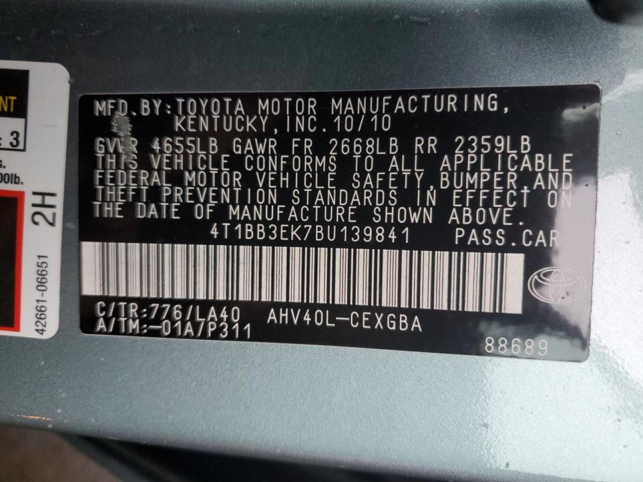 2011 Toyota Camry - Image 14