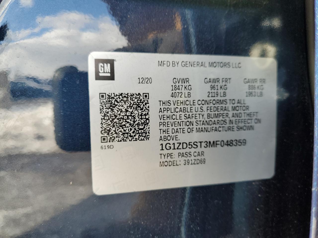 2021 Chevrolet Malibu - Image 12