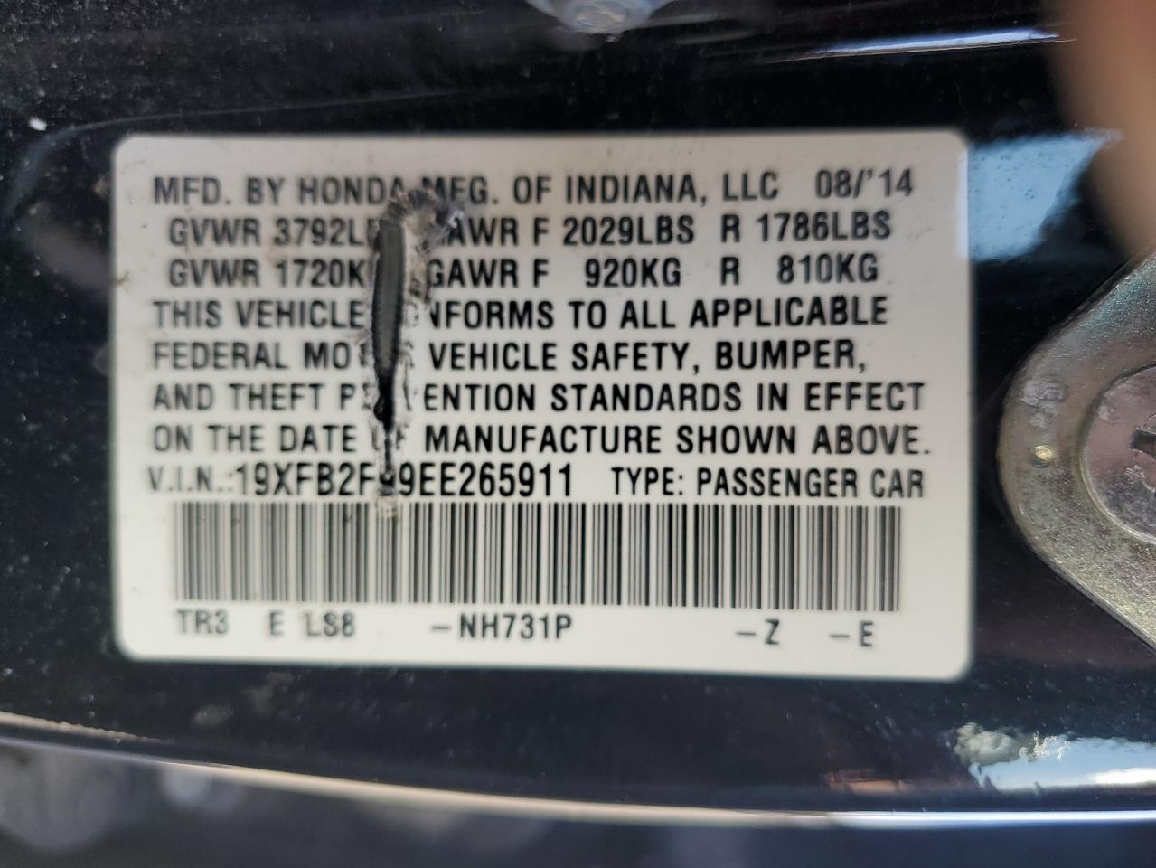 2014 Honda Civic - Image 12