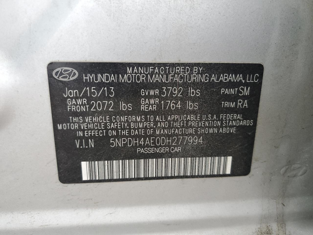 2013 Hyundai Elantra - Image 15