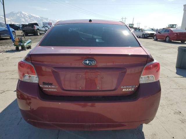  SUBARU IMPREZA 2013 Red