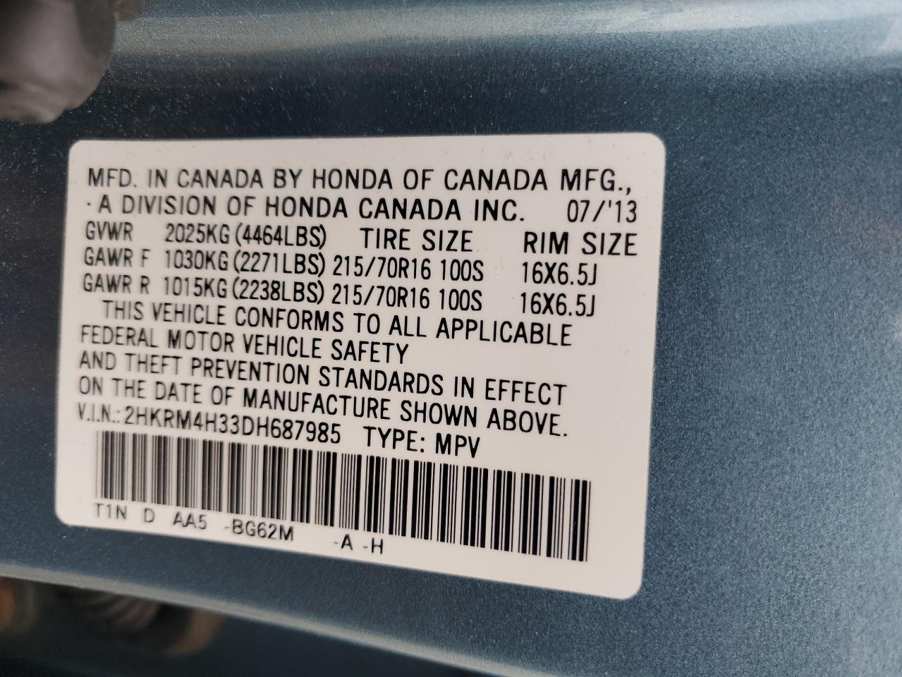 2013 Honda CR-V - Image 14