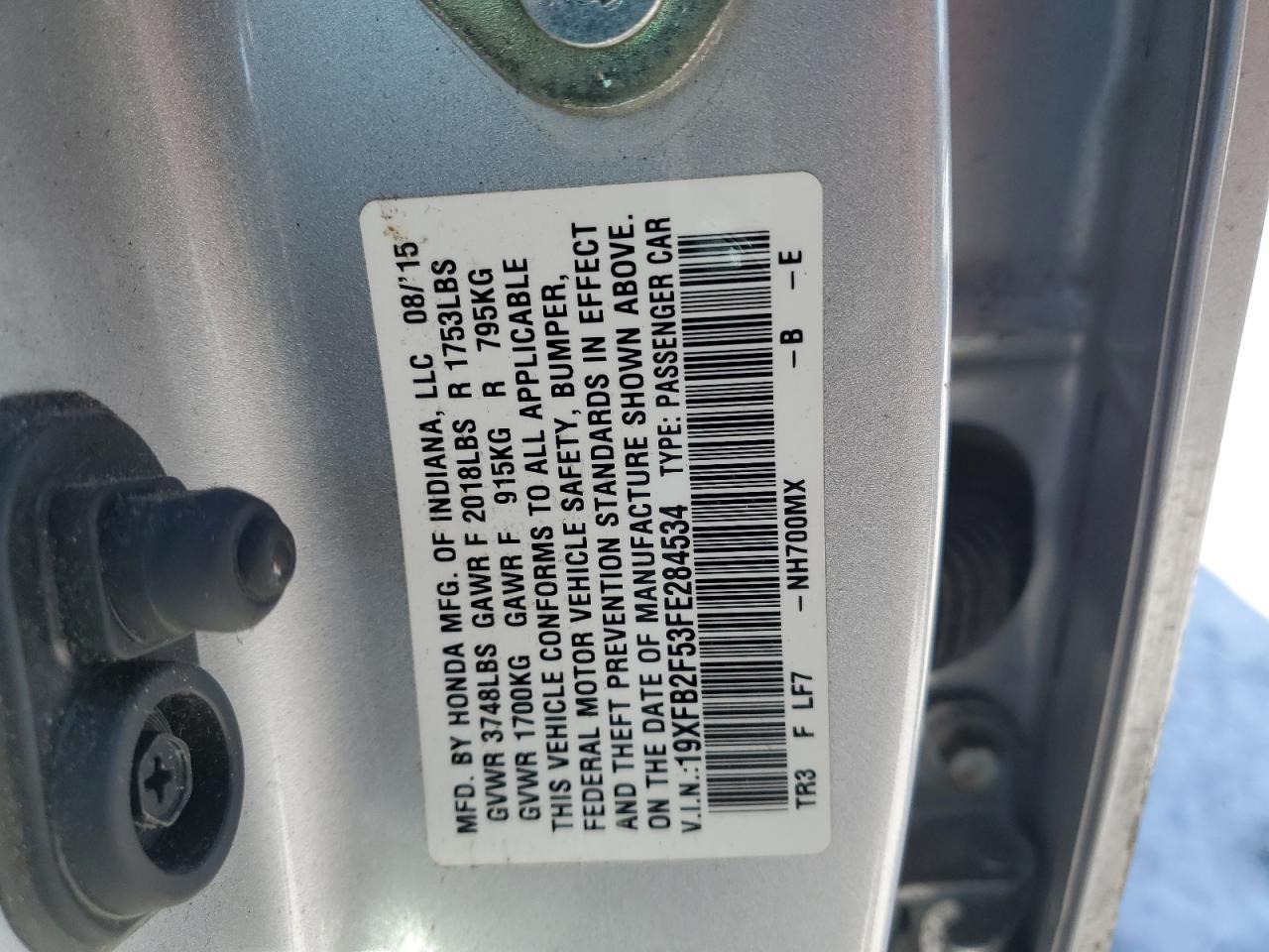 2015 Honda Civic - Image 12