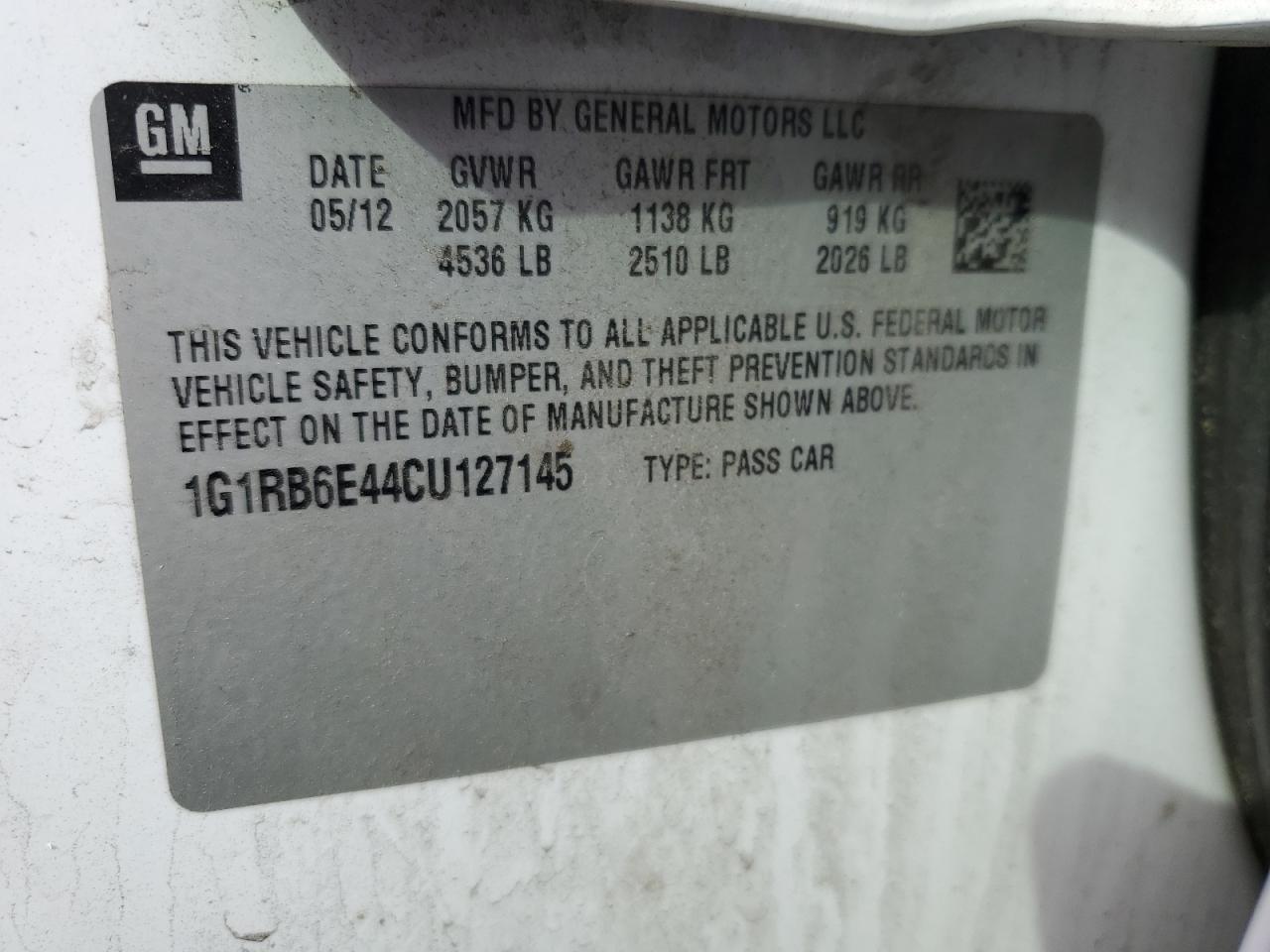 2012 Chevrolet Volt - Image 12