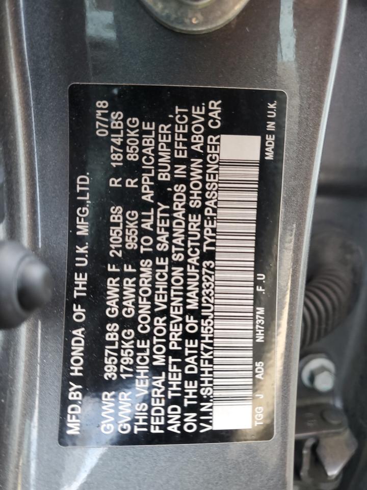 2018 Honda Civic - Image 14