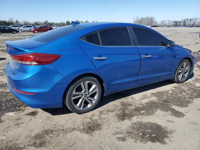 Sedans HYUNDAI ELANTRA 2017 Blue