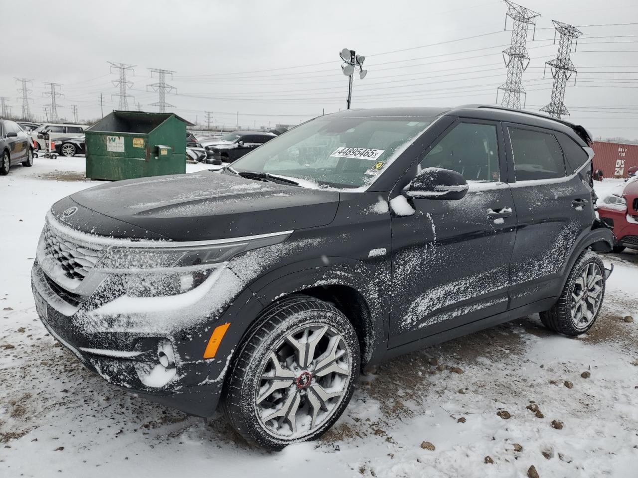 2021 Kia Seltos S en Venta en Elgin, IL - Rear End