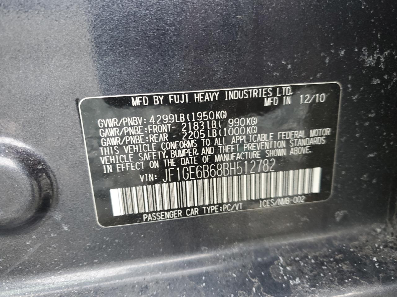 2011 Subaru Impreza - Image 14