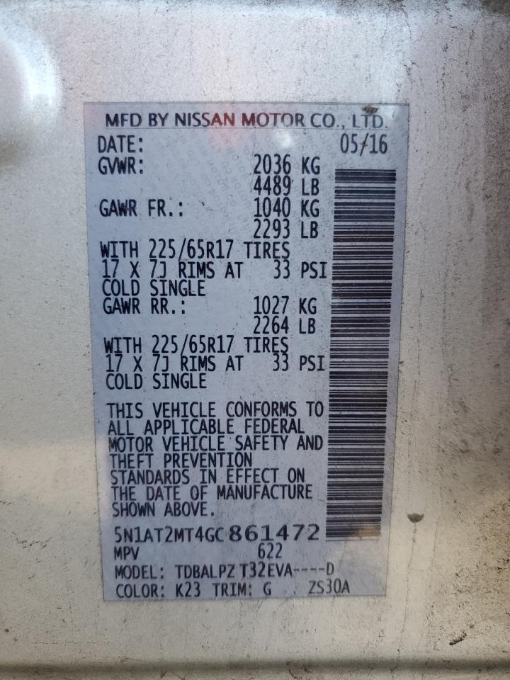 2016 Nissan Rogue - Image 13